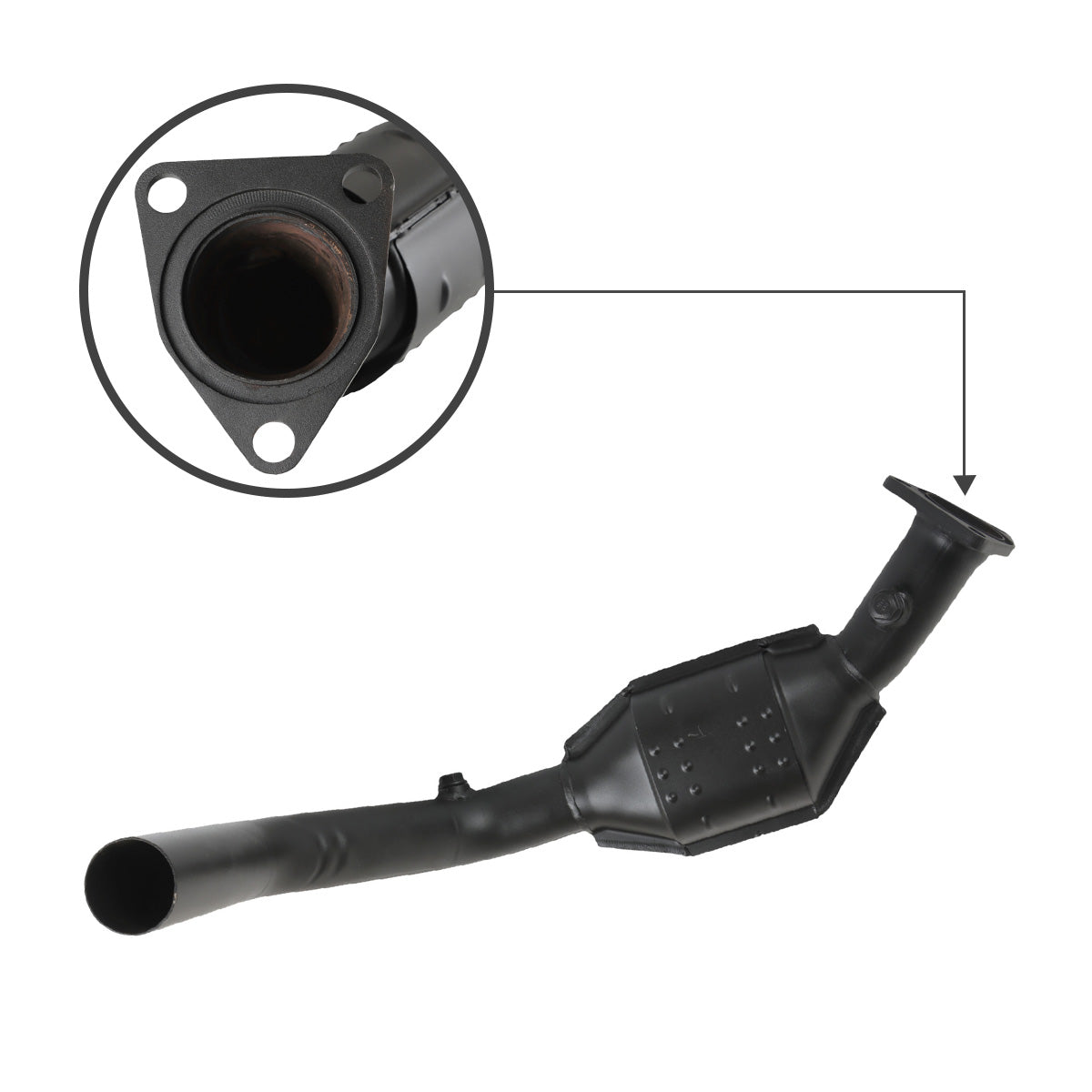 Daysyore 2009-2013 Chevy GMC Catalytic Converte