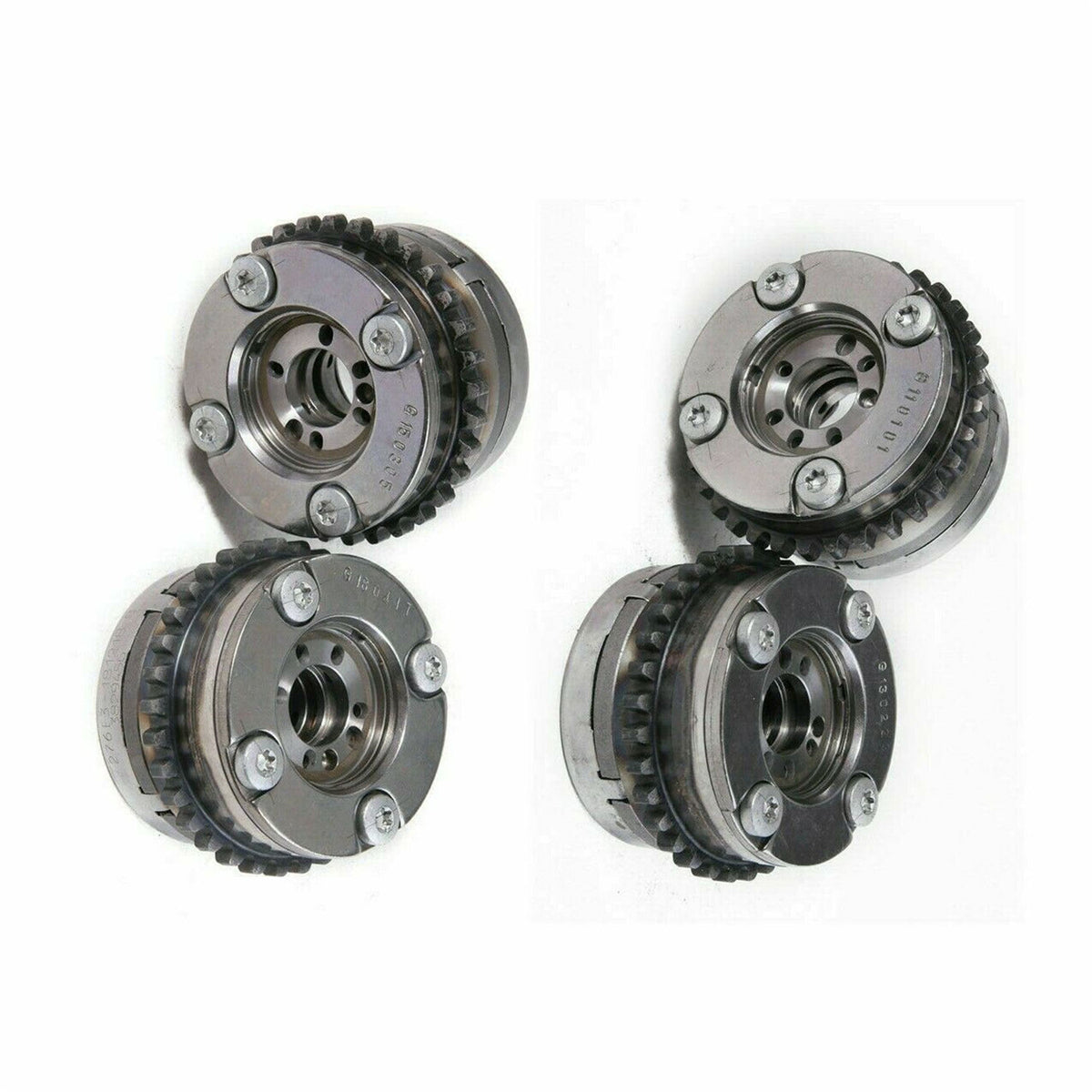 Daysyore® 4Pcs Camshaft Adjuster VVT Sprockets 2780504900 + 2780505000 +2780505100+2780505200 for M278 Mercedes Benz S550 GL550 GL450 4.7T V8.