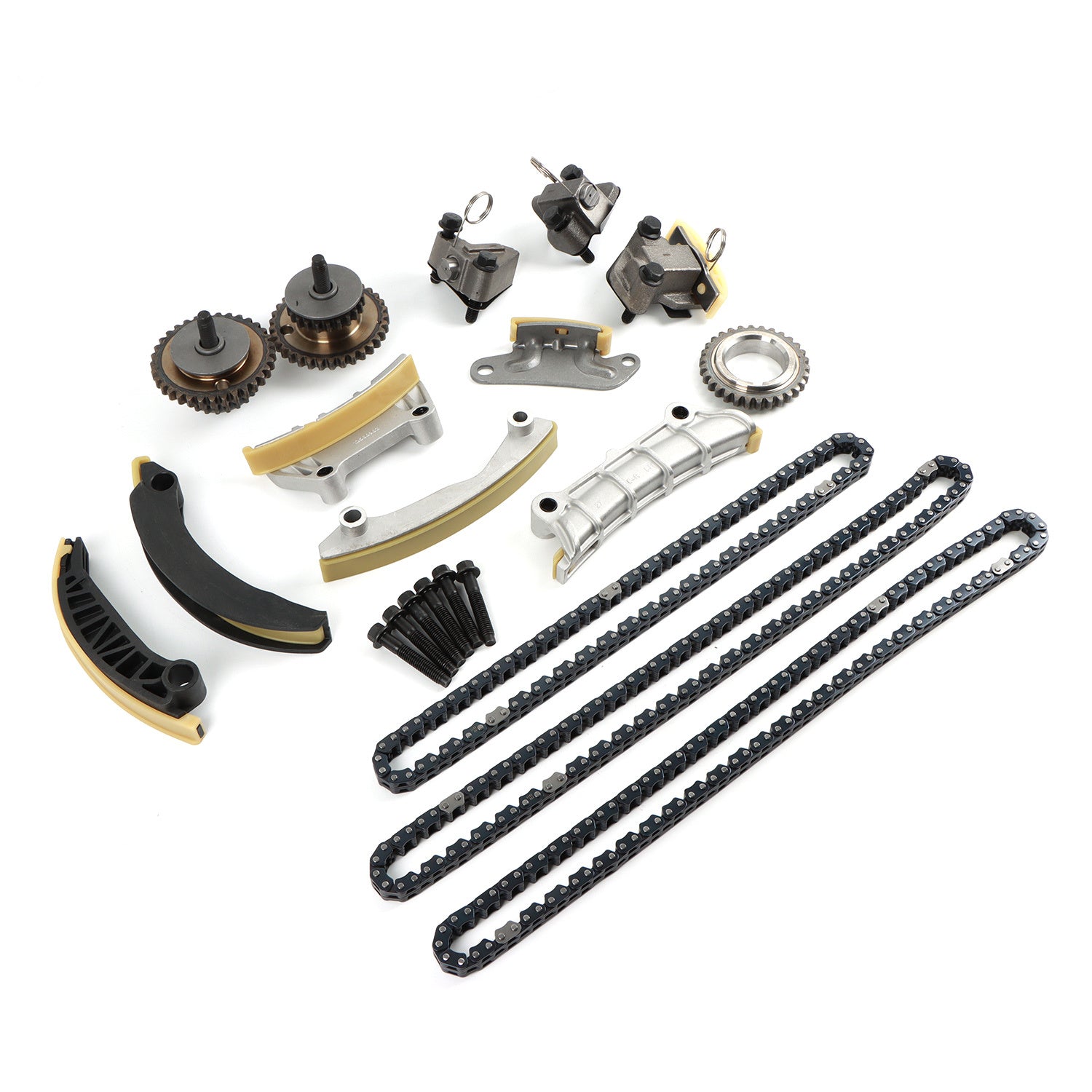 Daysyore® Engine Timing Chain Kit 9-0753S for 2007-2015 Chevrolet Buick Pontiac Cadillac Saturn 3.6L 3.0L