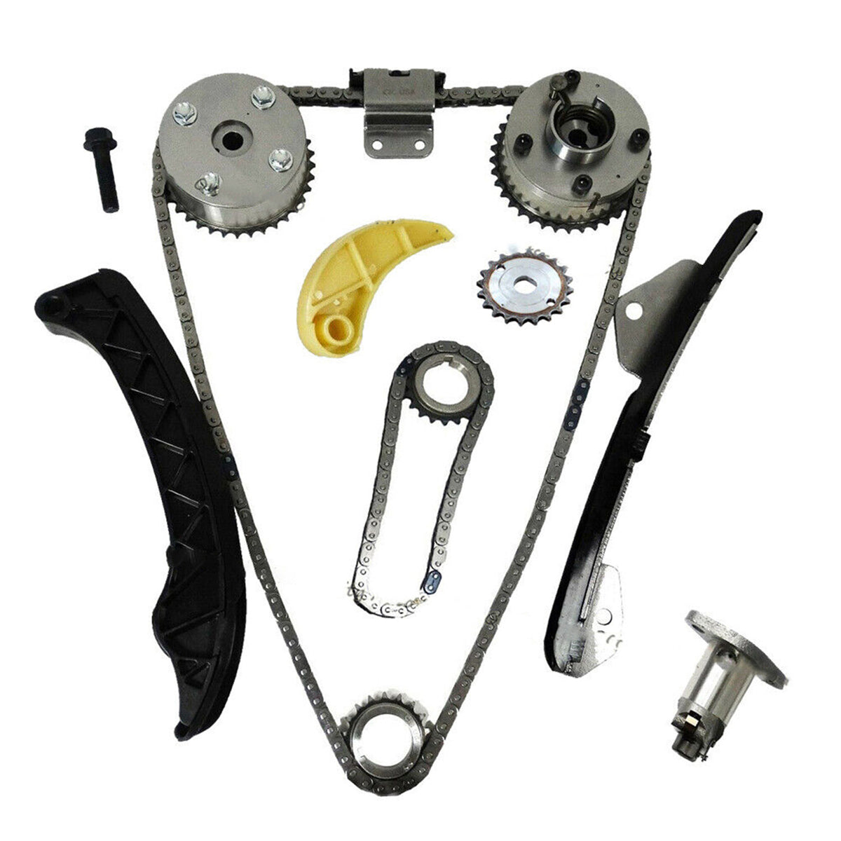 VVT Timing Chain Kit 13506-37010, VVT Timing Chain Kit for 2009-2015 Toyota Corolla Matrix Prius, Car VVT Timing Chain Kit