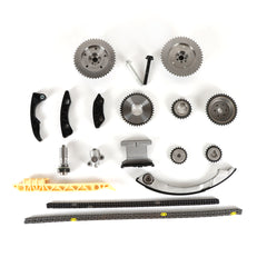 Daysyore Timing Chain Kit VCT Selenoid Actuator Gear, Timing Chain Kit VCT Selenoid Actuator Gear for GM Ecotec, Timing Chain Kit VCT Selenoid Actuator Gear Buick Chevy, Auto Timing Chain Kit VCT Selenoid Actuator Gear, Car Timing Chain Kit VCT Selenoid Actuator Gear