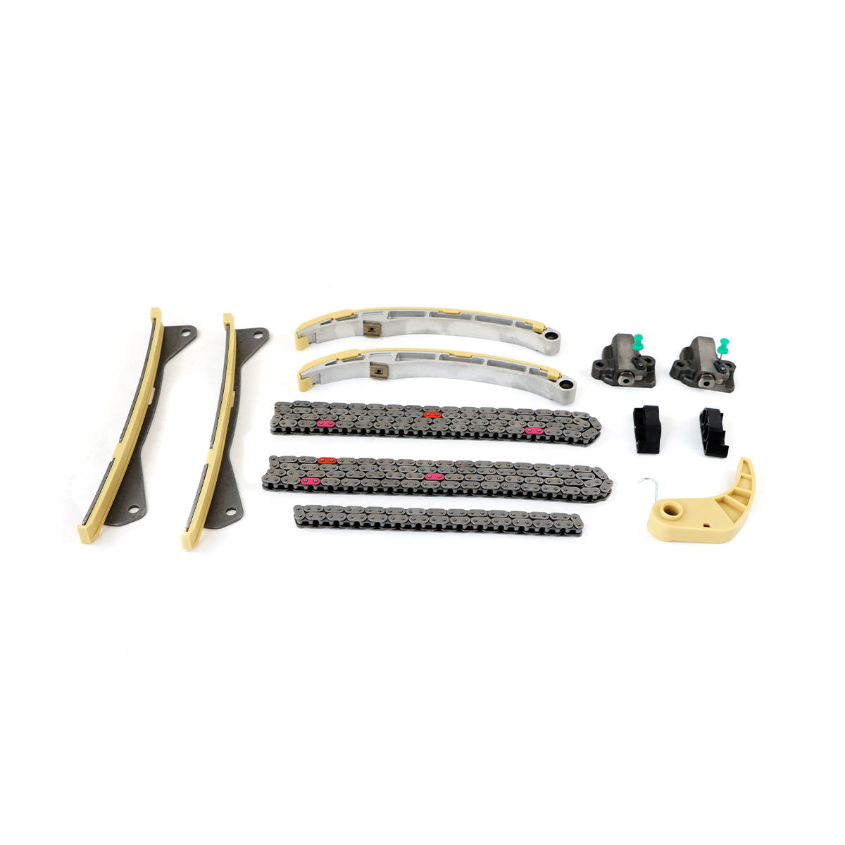 Timing Chain Kit For Hyundai/Kia 3.3L 3.8L Engines - 24321-3L100 Replacement 12-Piece Set