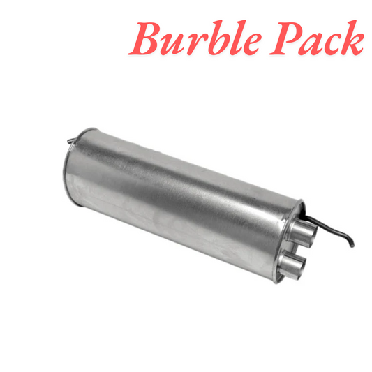Burble Pack 51mm Motorcycle Exhaust Pipe Tail Muffler-length 86mm