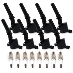 Daysyore 8pcs Ignition Coils +8pcs Iridium Spark Plugs, 8pcs Ignition Coils +8pcs Iridium Spark Plugs for Ford F150 5.4L FD503, Auto 8pcs Ignition Coils +8pcs Iridium Spark Plugs,Car 8pcs Ignition Coils +8pcs Iridium Spark Plugs