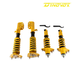 DynoVox 4pcs Coilover Adjustable Height Struts Suspension Springs for Scion tC 2005-2010