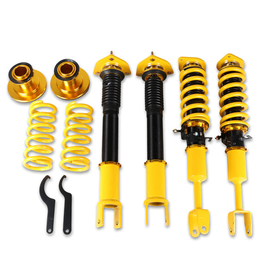 Daysyore Coilover Adjustable Height Struts Suspension Springs for Nissan 350Z / G35 2003-2008