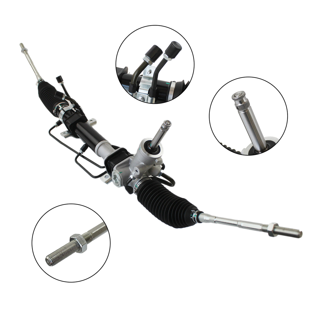Daysyore® Power Steering Rack and Pinion for Subaru Forester H4 2.5L 2005-2008 26-2312