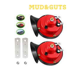 Burble Pack Car Horn For Car Motorcycle ATV 12V