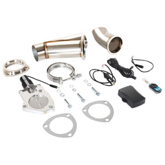 1 Set Remote Electric Exhaust Cutout Kit 3 Inch/3.0"