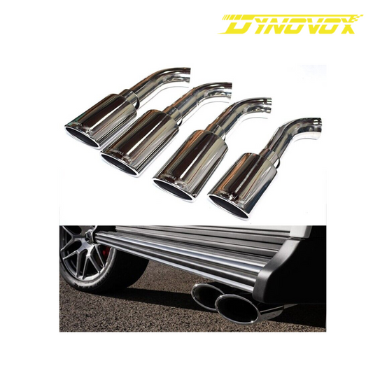 DynoVox 8Pcs Exhaust Muffler Pipe Tips For Mercedes Benz W464 G500 G550 G63 G Class 16-19