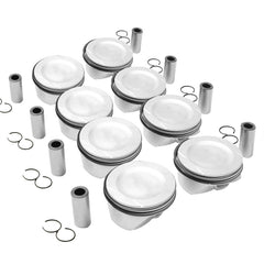 8Pcs Engine Pistons Rings A1570300117 for Mercedes-Benz C218 X218 W212 S212 W166 M157 5.5L