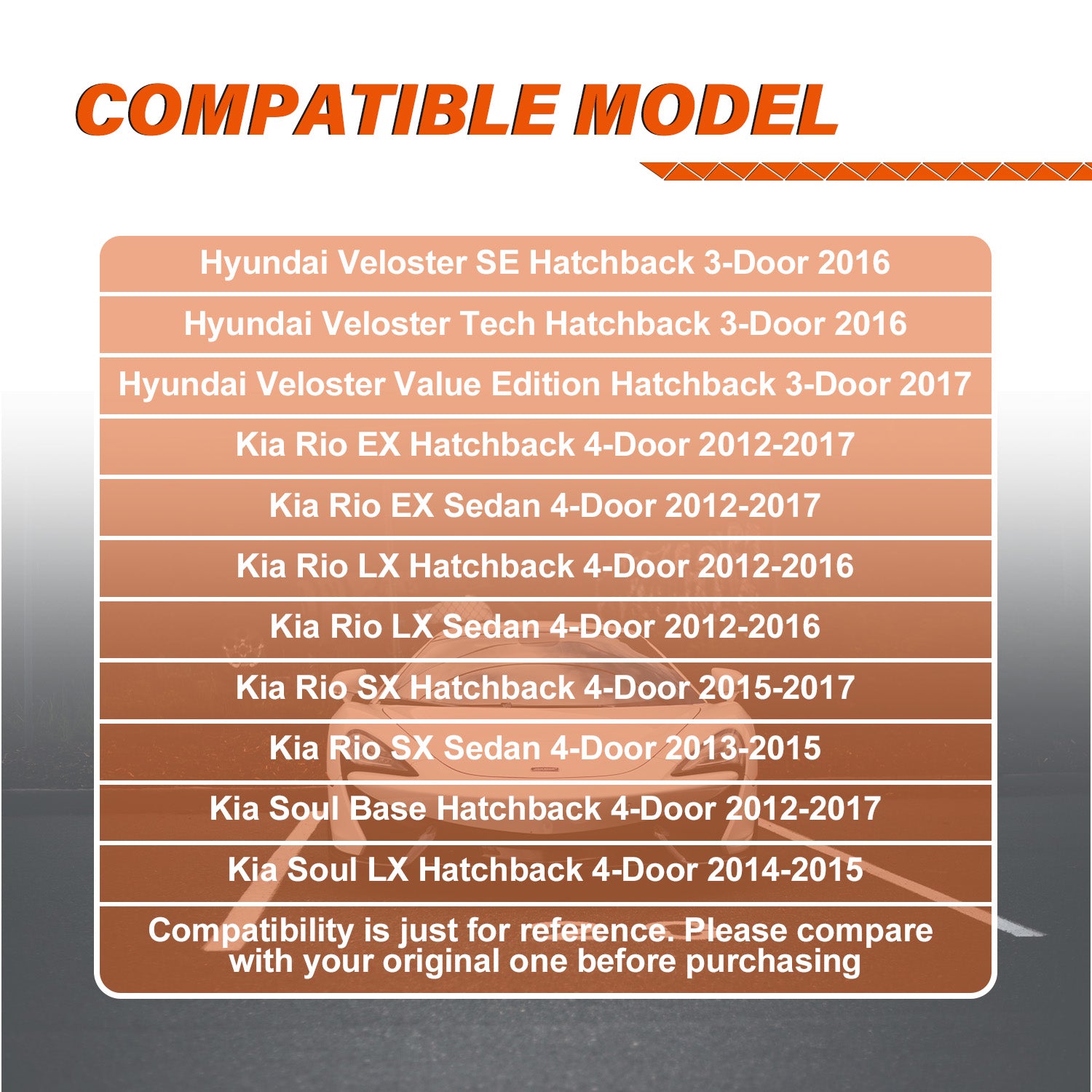 Crankshaft 23110-2B610 for 2012-2019 Hyundai Accent Veloster Kia Rio Soul 1.6L