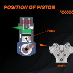 8Pcs Engine Pistons Set M278 A2780302317 Φ24mm Φ92.9mm for Mercedes-Benz W222 W166 W221 4.6L 4.7L