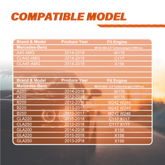 Crankshaft Main Bearings Set 2700330201 2700330202 for Mercedes-Benz C300 W205 W176 M270 M274 M133 2.0