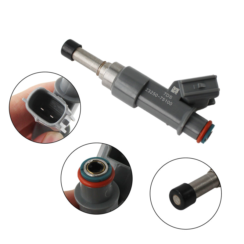 4-Pack Fuel Injectors For 2005-2016 Toyota Tacoma 2.7L – OEM Spec 23250-75100
